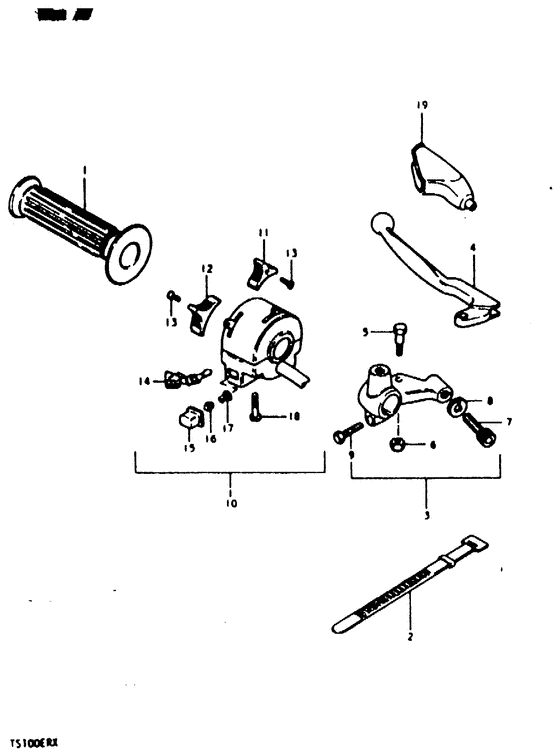 Left handle switch