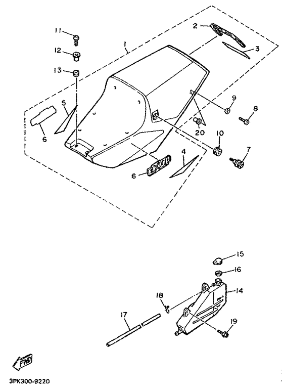 Side cover / oil tank