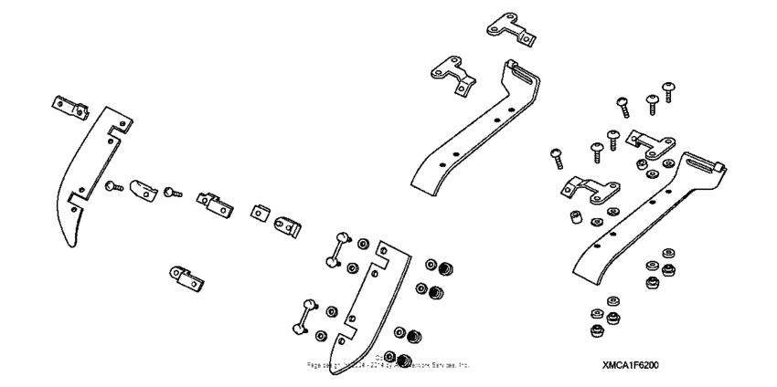 GL1800 (ABS) Fairing side air deflectors