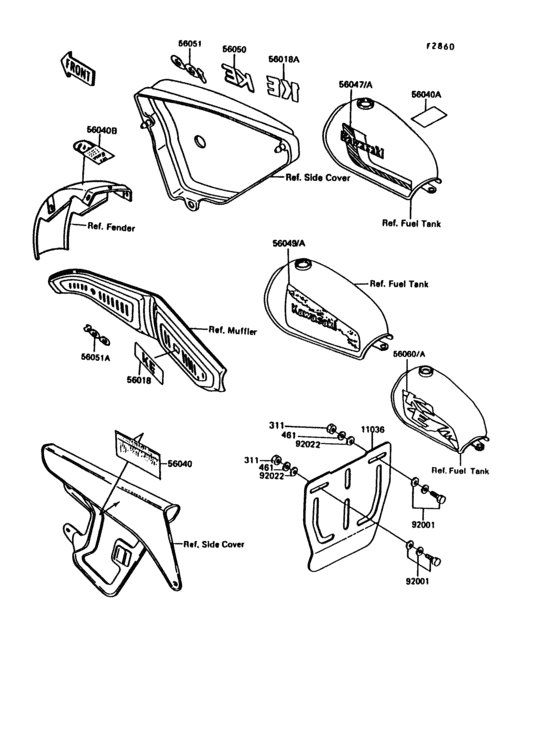 Labels(ke100-b11/b13)