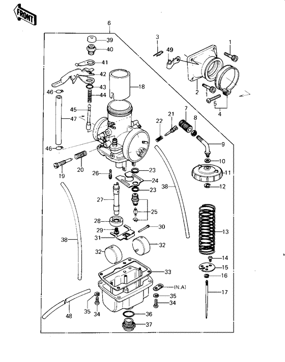 Carburetor assy