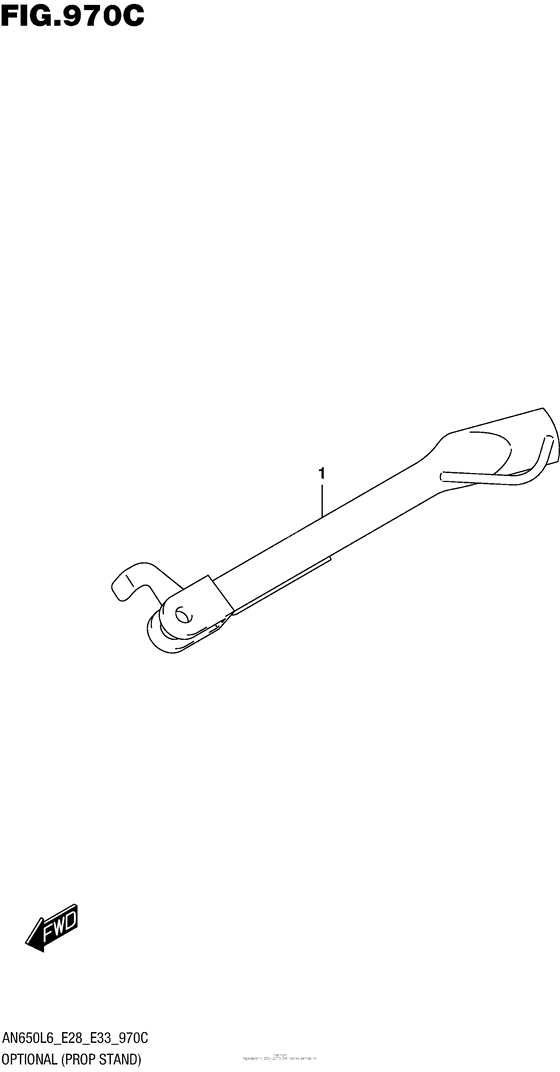 AN650 Optional (Prop Stand)
