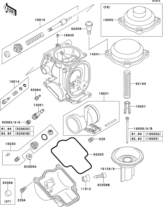 Carburetor parts(1/2)