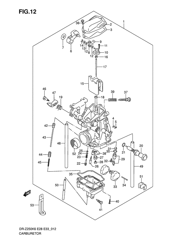 Carburetor assy