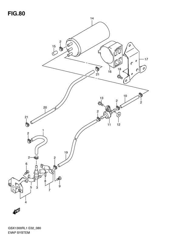 Evap system