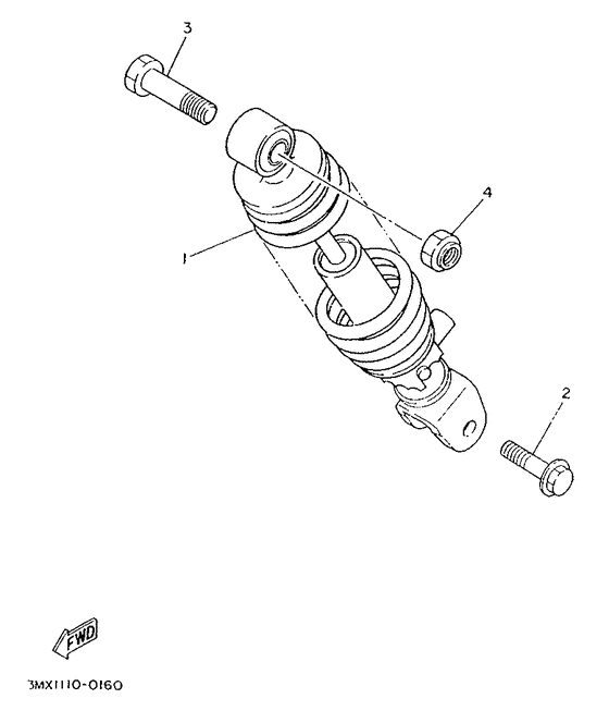 CW50 Задняя подвеска