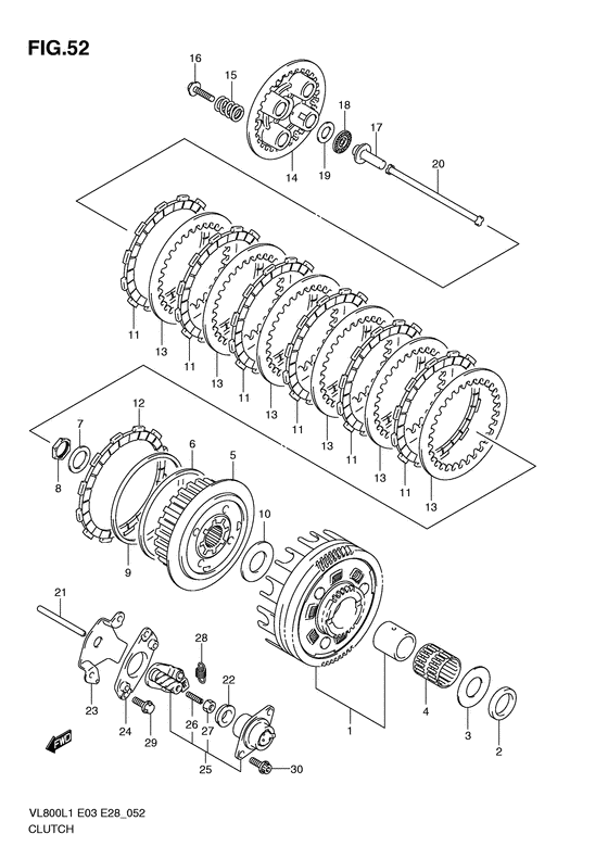 VL800 Бендикс