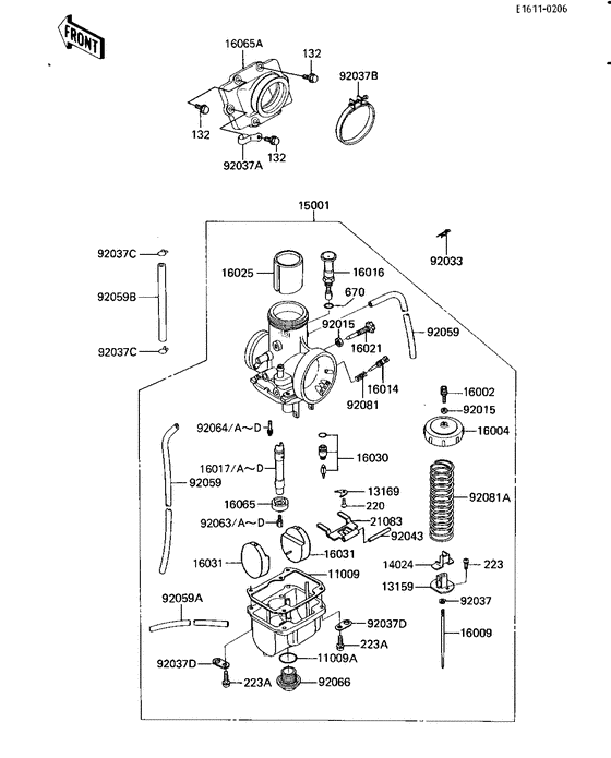 Carburetor assy