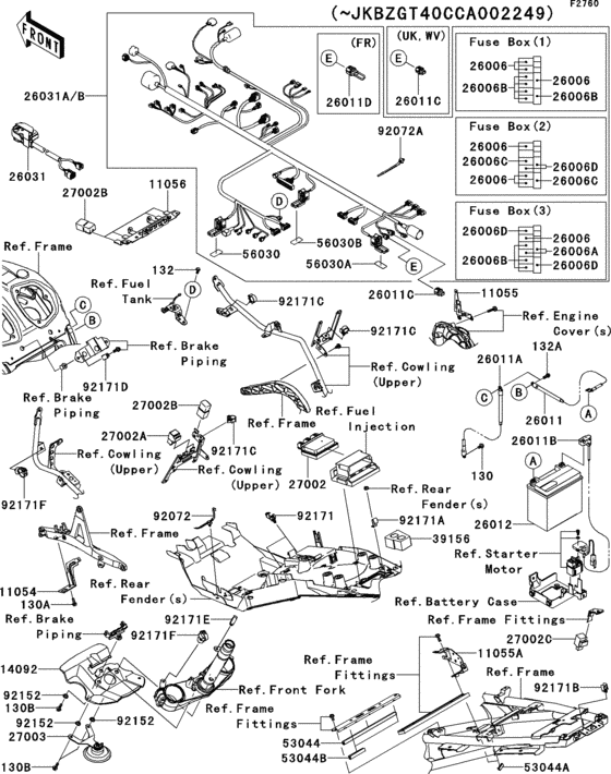 Chassis electrical equipment(1/2)