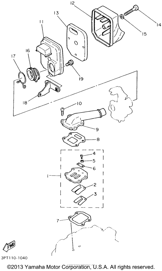 PW50P Впускная система
