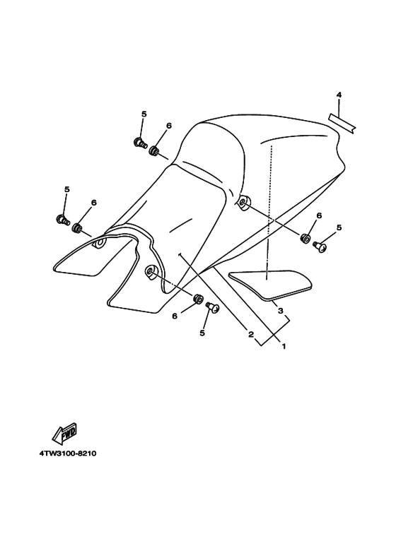 TZ250 Пружина