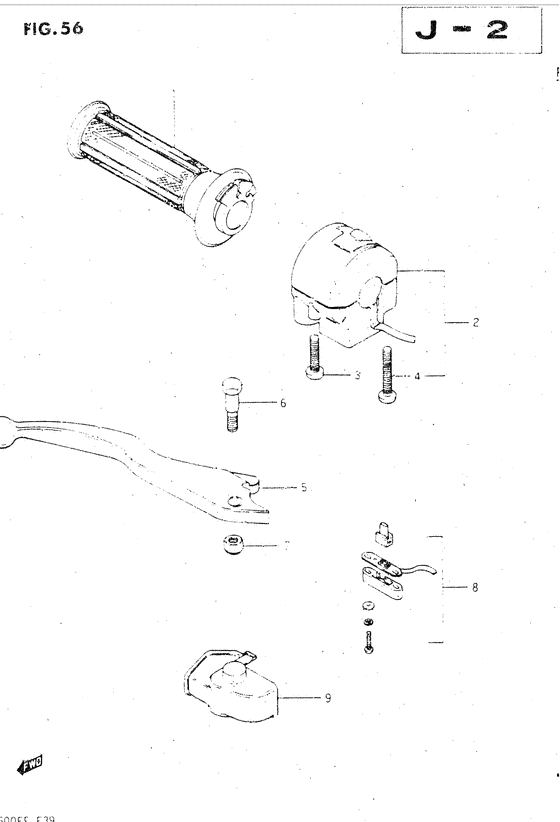 Right handle switch
