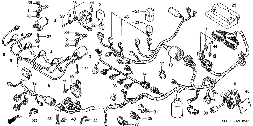 Harness wire