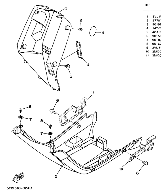 CW50 Ветровое стекло