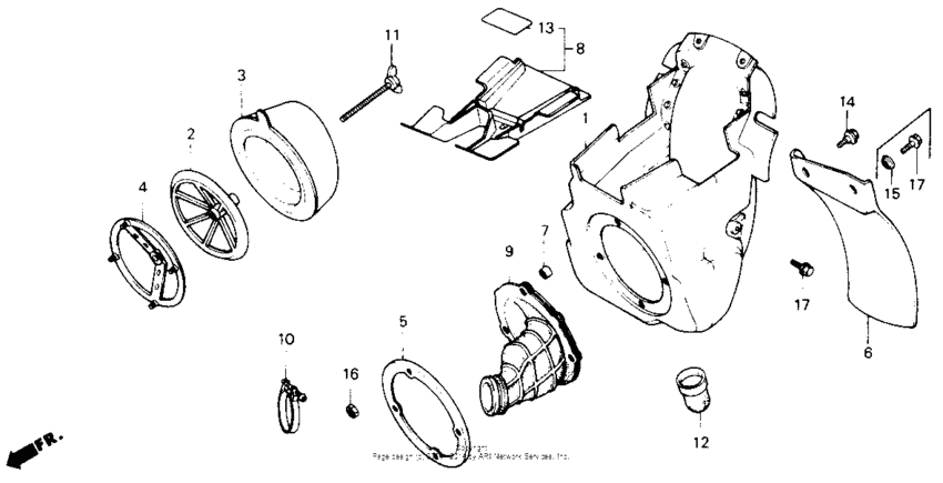 Air cleaner 85-89