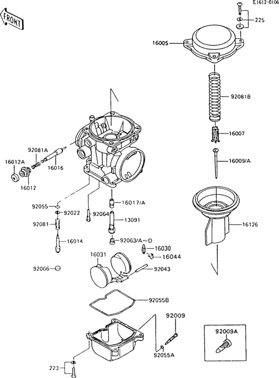 Carburetor parts(1/2)