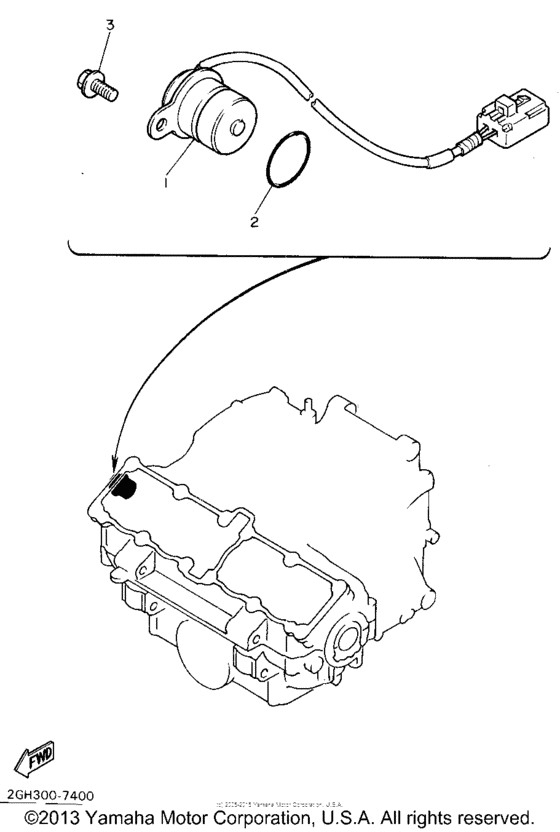 YZF750RFC Pick up coil governor