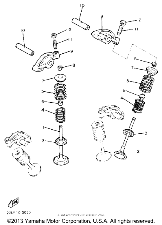 XV535A Клапана
