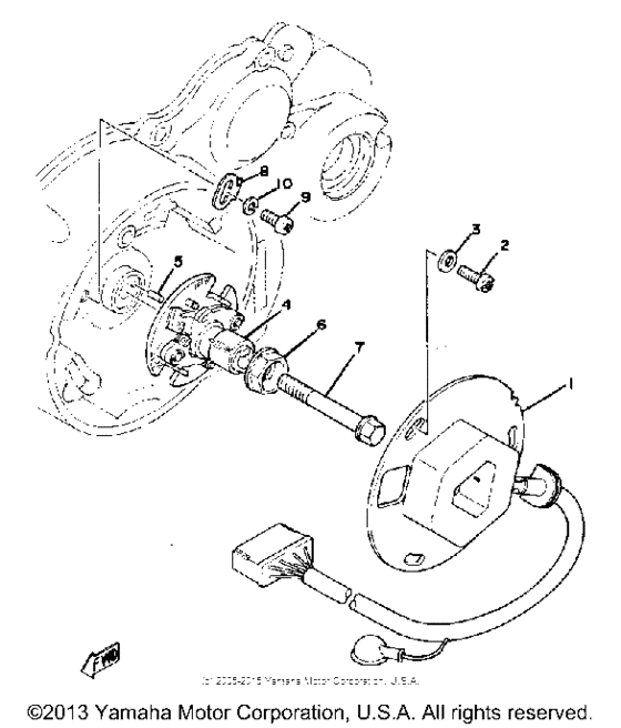 XS750SE-31 - 1978 Pulser - governor