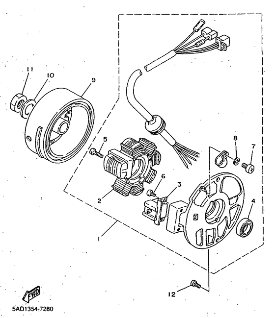 YN50R Генератор
