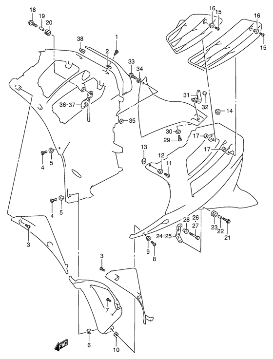 Installation parts