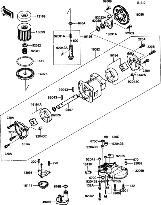 Oil pump(1/2)
