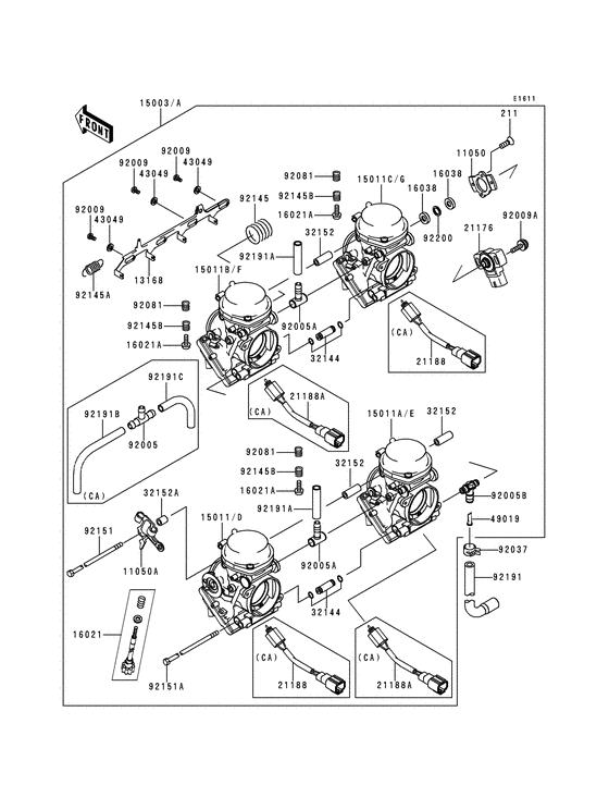 Carburetor assy