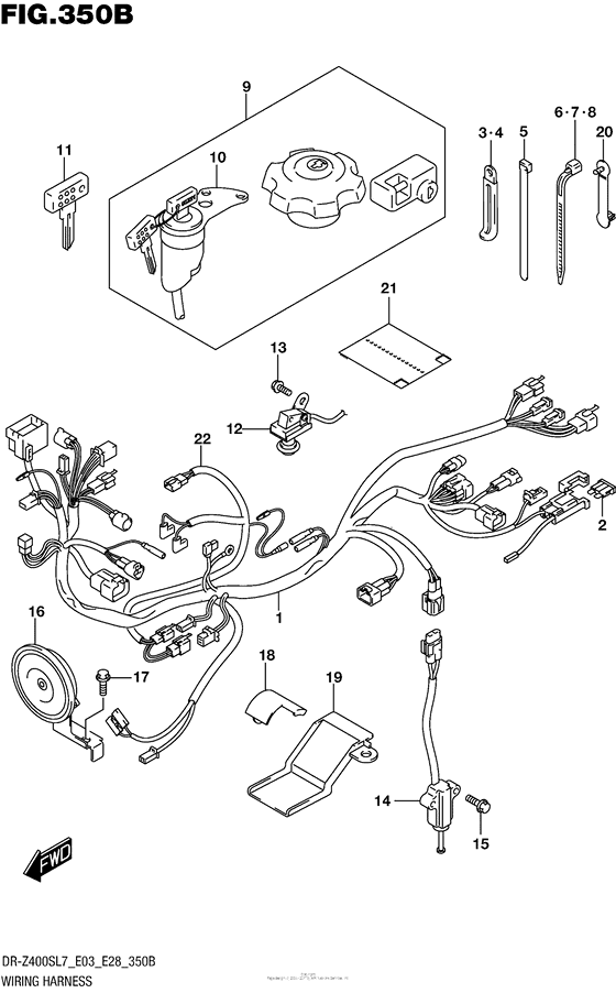 Wiring Harness (Dr-Z400Sl7 E28)