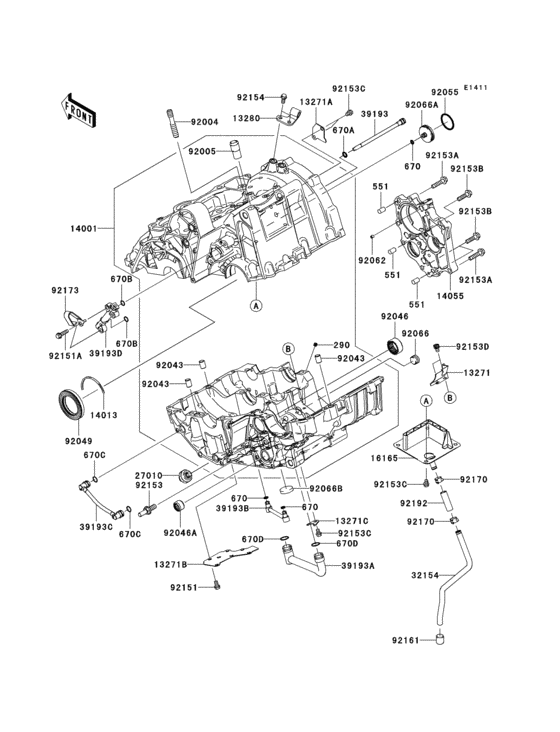 Crankcase(1/2)