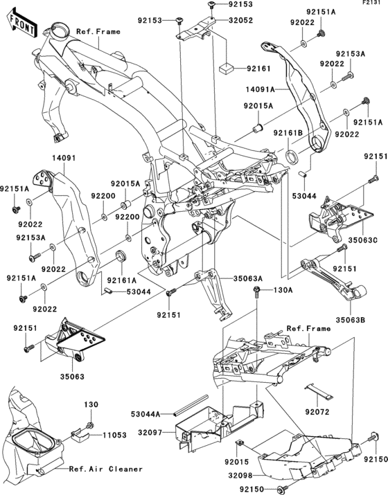 Frame fittings(j1h)