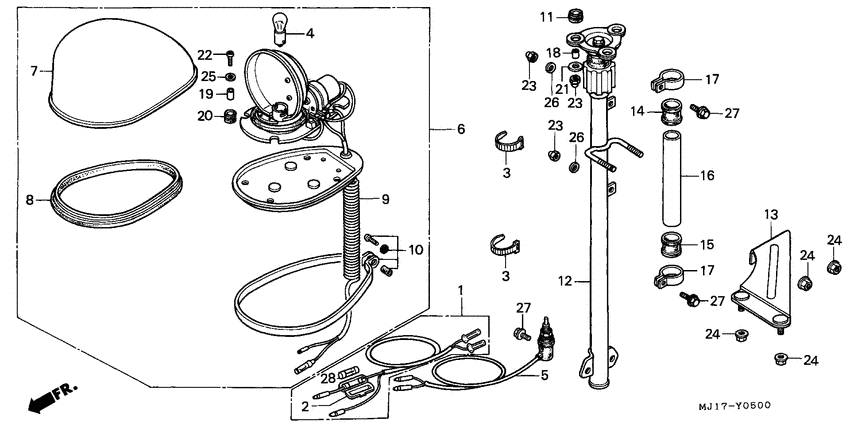 Rotary beam