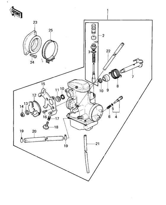 Carburetor assy