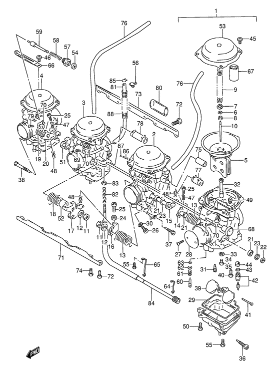 Carburetor assy