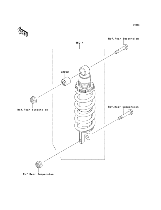 ZR750 Амортизатор