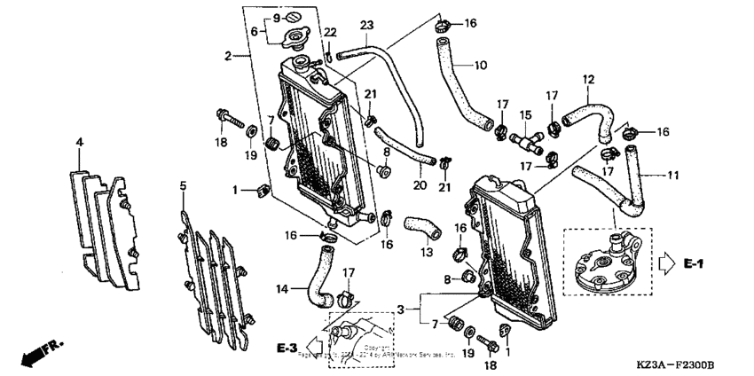 Radiator ('02-'04)
