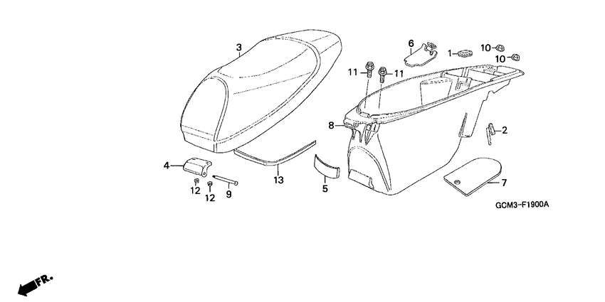Seat/luggage box