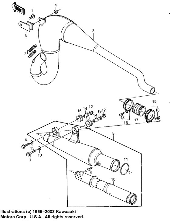 Muffler comp