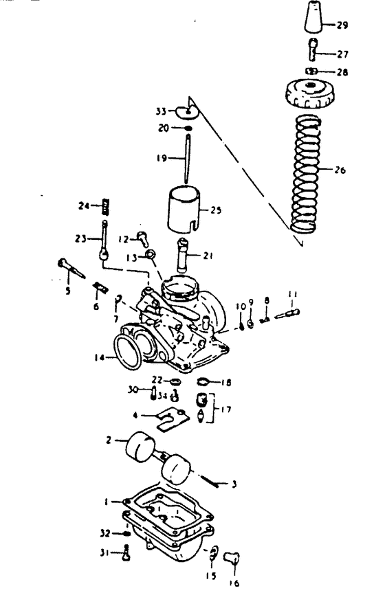 Carburetor assy