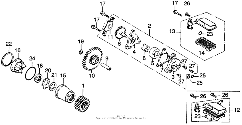 Oil pump + oil filter