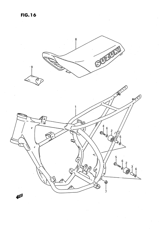 Frame - seat