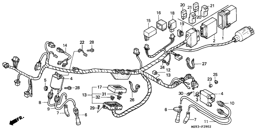 Harness wire