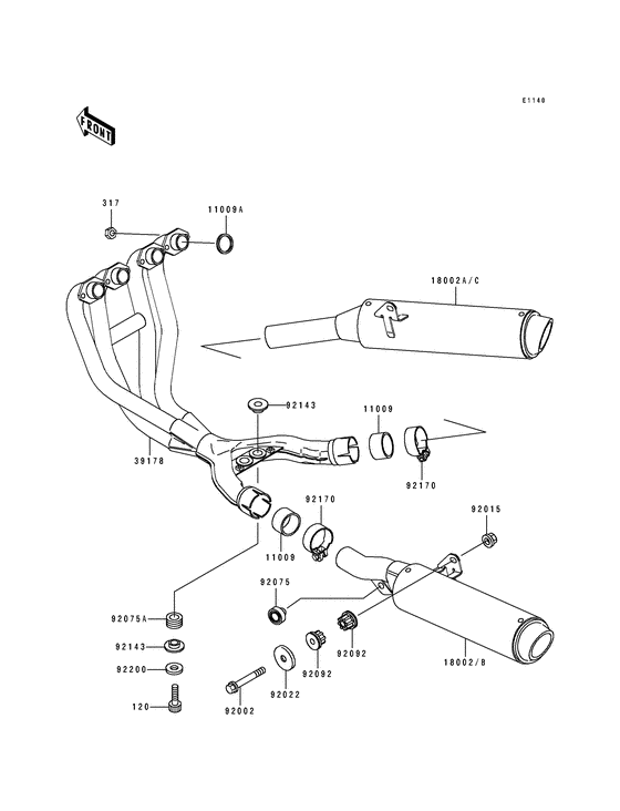 Muffler comp