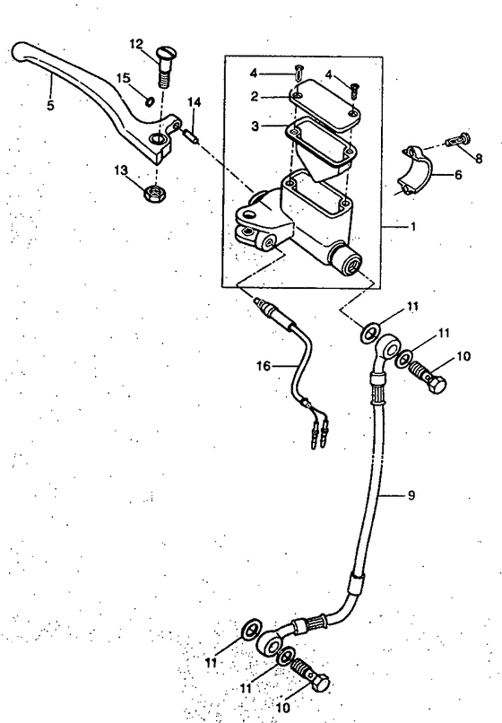 YH50 Главный тормозной цилиндр