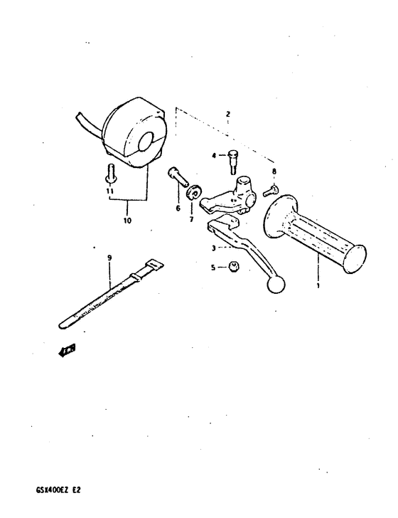 Left handle switch