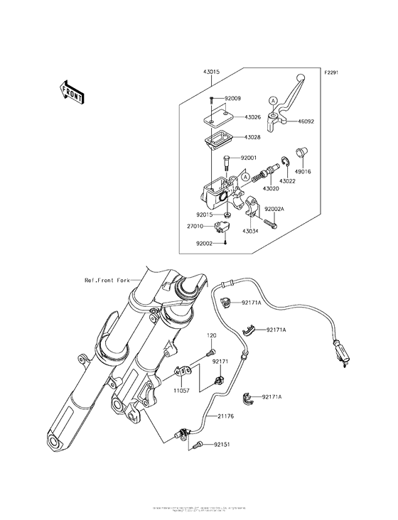  Главный тормозной цилиндр