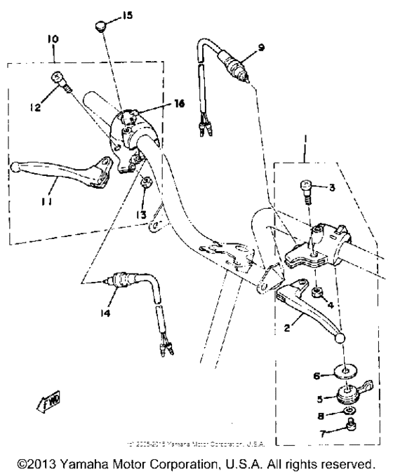 Handle switch-lever