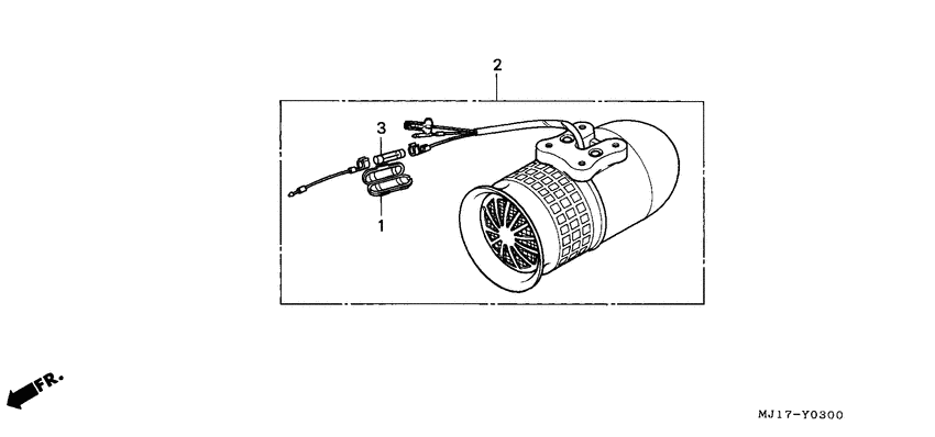 Motor siren