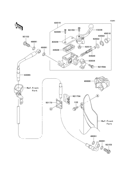  Главный тормозной цилиндр