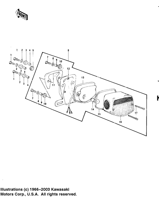 Taillight unit ass`y
