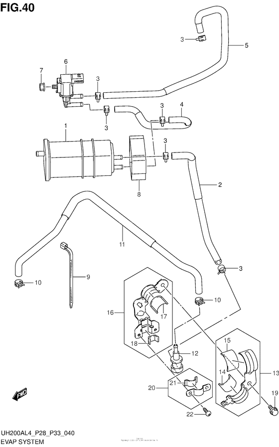 Evap System (Uh200Al4 P33)